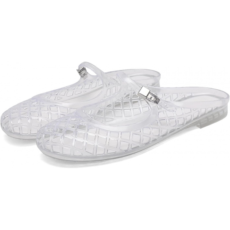 Women's Jelly Mesh Flat Slide Sandals