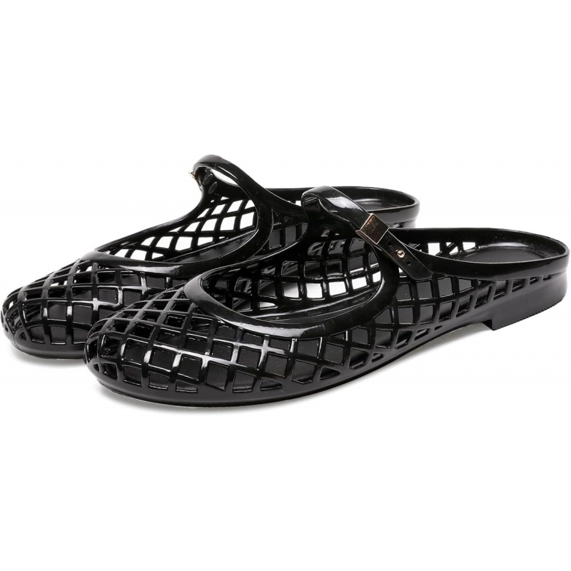 Women's Jelly Mesh Flat Slide Sandals